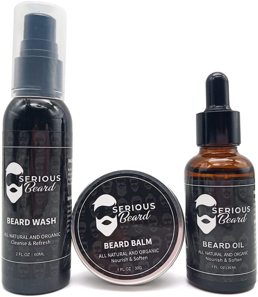 9 PIECE BEARD GROOMING KIT FOR MEN