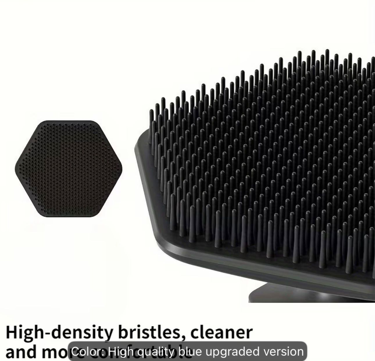 Premium Flexible Beard Brush – Deep Cleaning & Exfoliating Beard Grooming Tool for Men